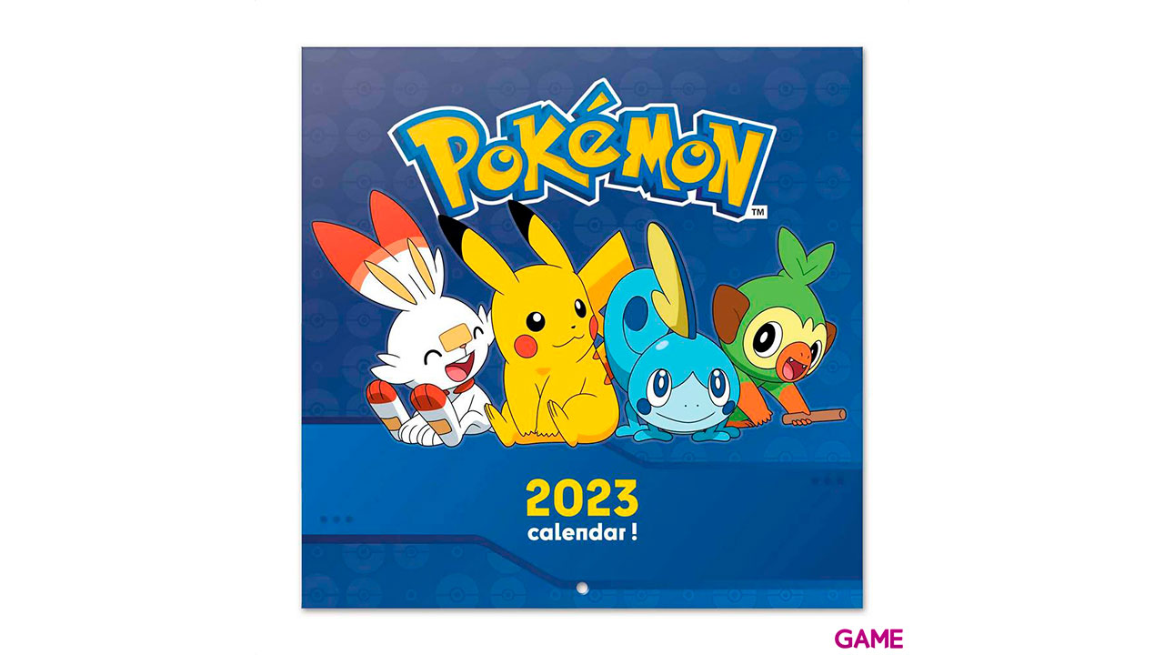 Calendario 2023 Pokémon 30x30cm-0