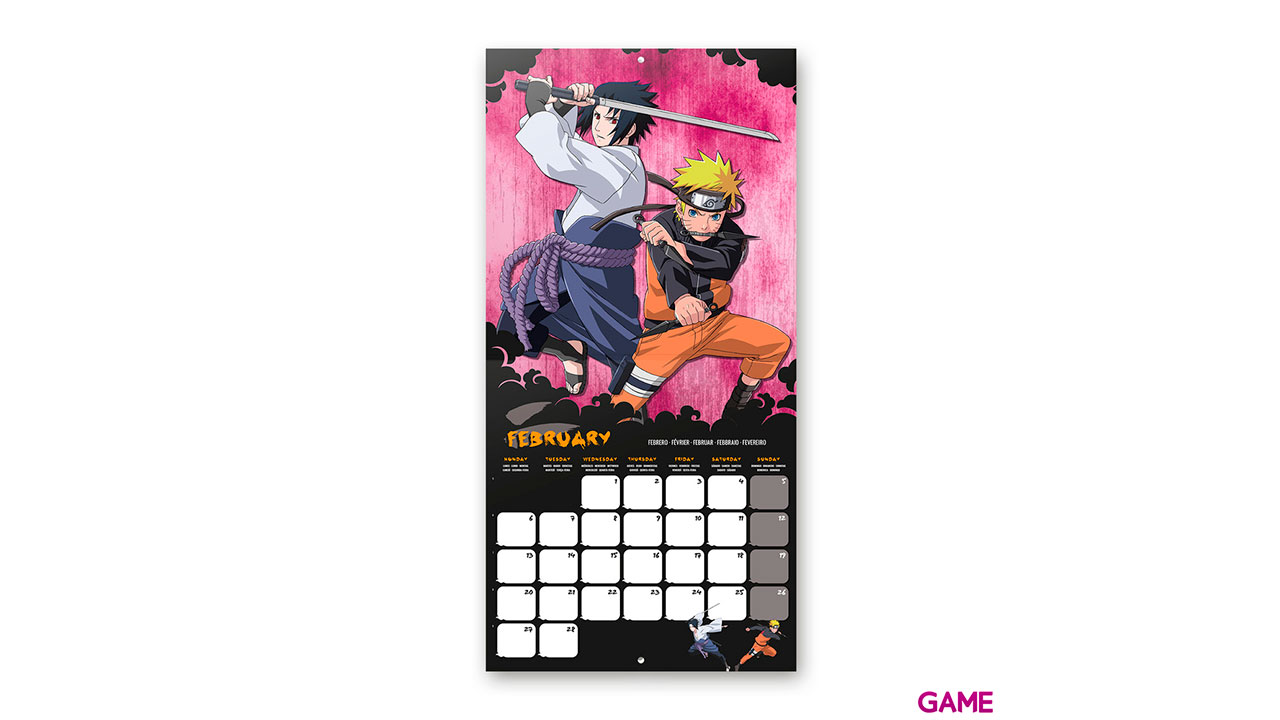 Calendario 2023 Naruto 30x30cm-2