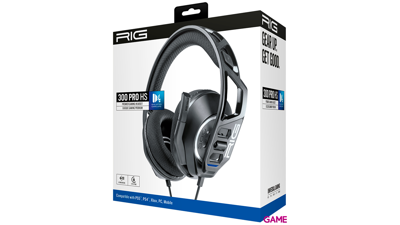 Auriculares Gaming RIG 300HS Negro-0