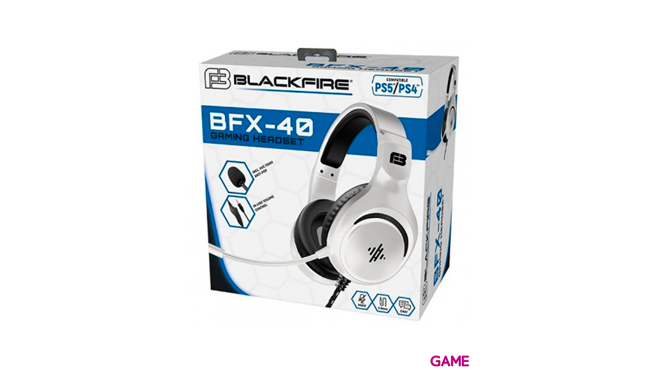 Auriculares Ardistel Blackfire BFX-40 PS4-PS5-PC-0