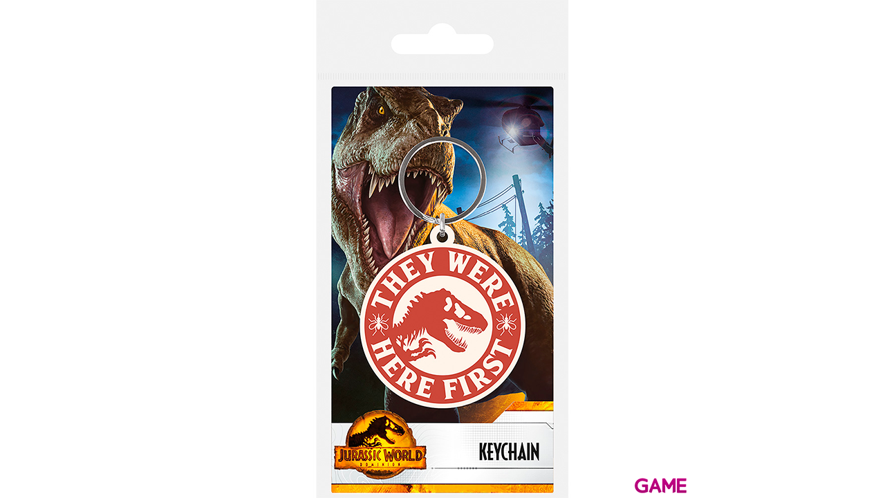 Llavero Jurassic World: They Were Here First-0
