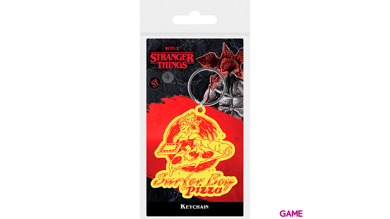 Llavero Stranger Things: Surfer Boy Pizza-0