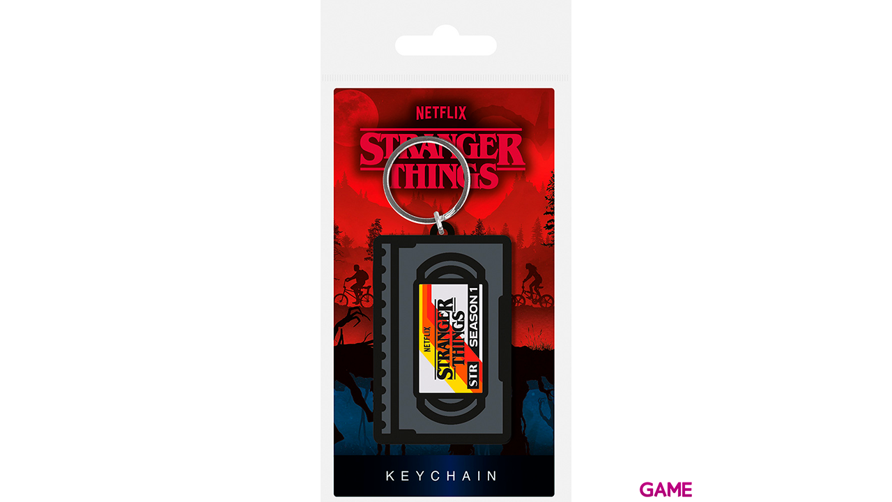 Llavero Stranger Things: Season 1 VHS-0