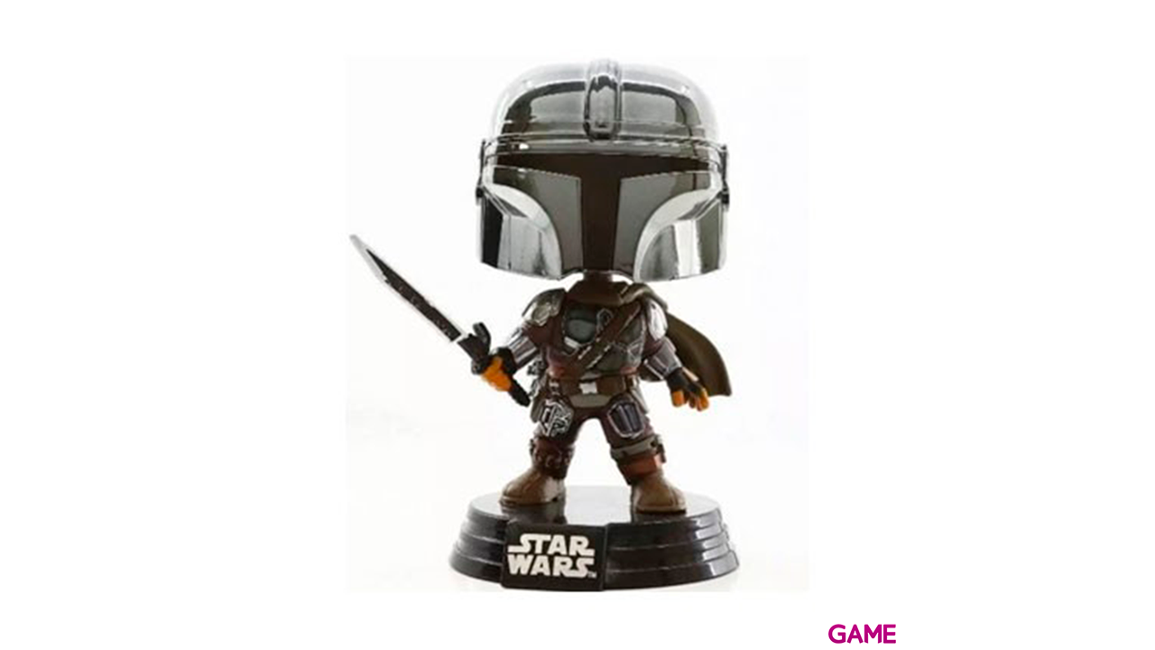 Figura POP Star Wars: Mandalorian with Darksaber-0