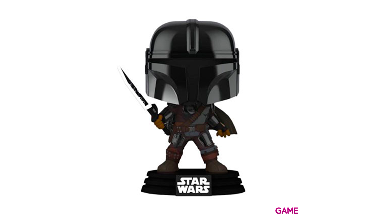 Figura POP Star Wars: Mandalorian with Darksaber-2