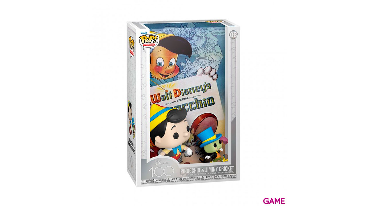 Figura POP Disney Movie Poster Pinocchio-0
