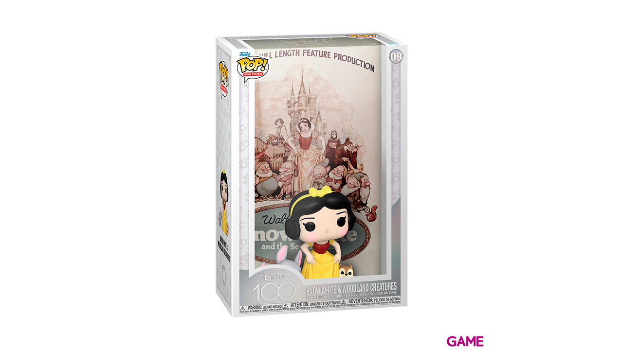 Figura POP Disney Movie Poster Blanca Nieves-0