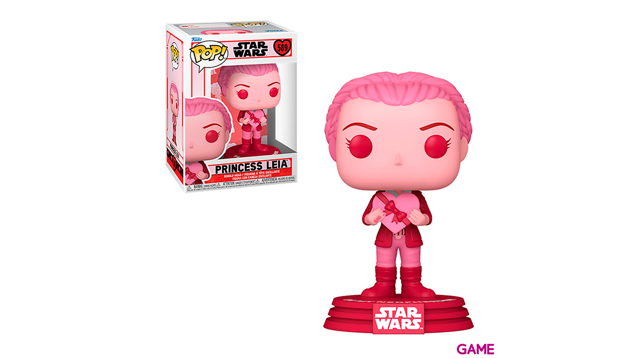 Figura POP Star Wars Valentines Leia-1