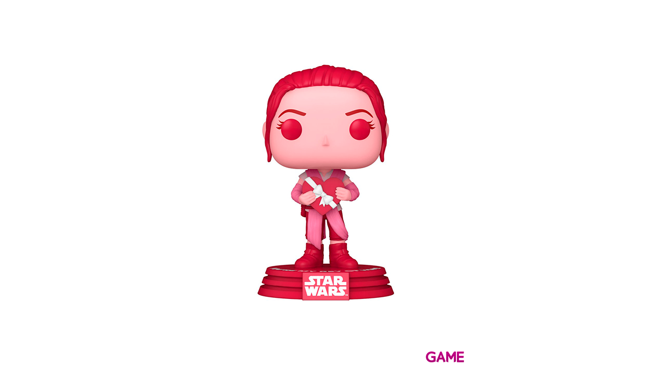 Figura POP Star Wars Valentines Rey-0