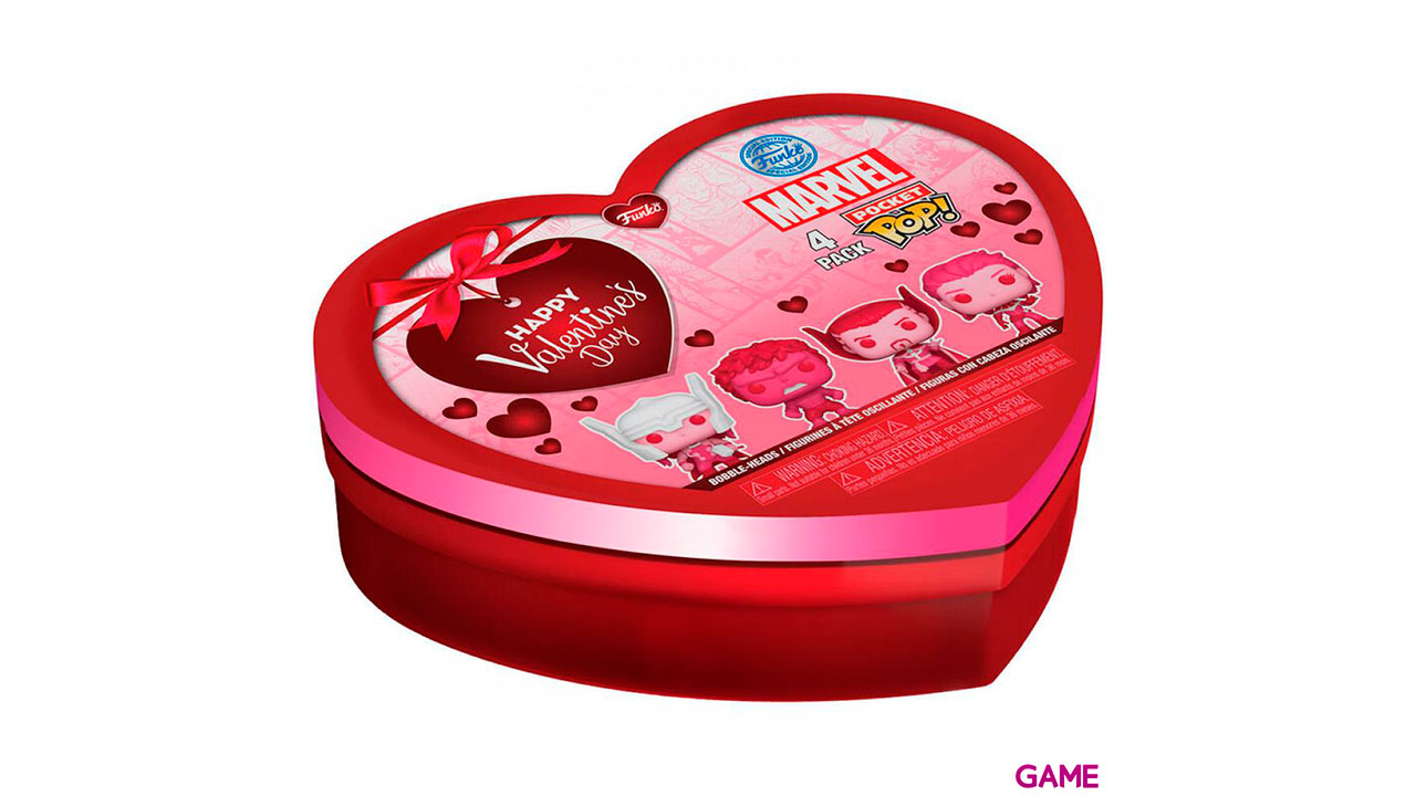 Figura POP Marvel Valentines Box-1