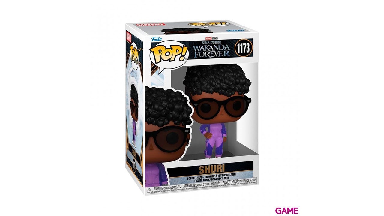Figura Pop Black Panther Wakanda Forever: Shuri con Gafas-1