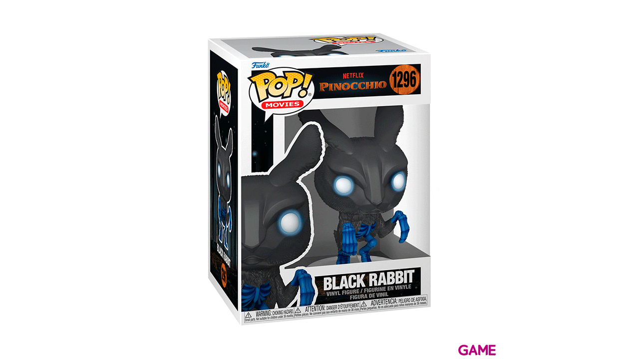 Figura POP Disney Pinocchio Black Rabbit-1