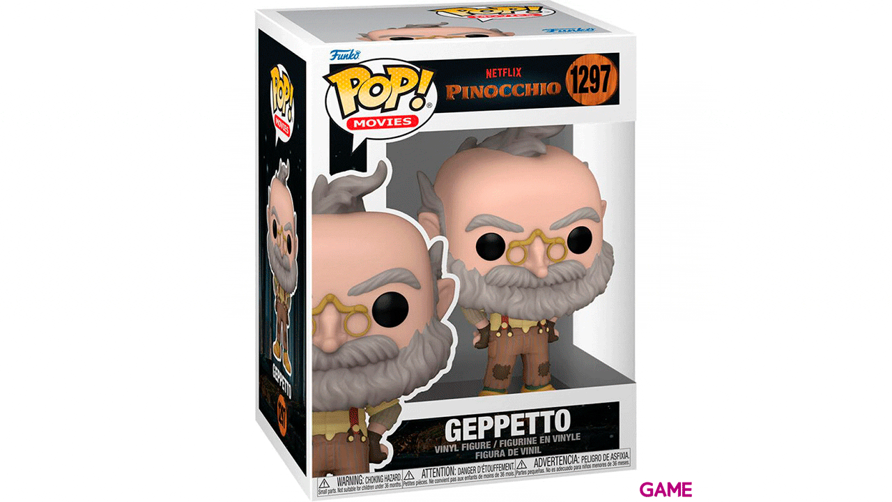 Figura POP Disney Pinocchio Geppetto-1