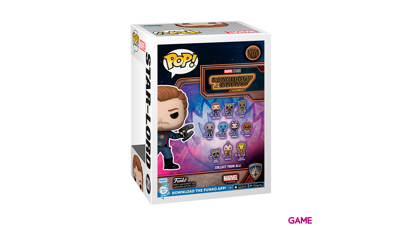 Figura POP Marvel Guardianes de la Galaxia 3:  Star-Lord-2