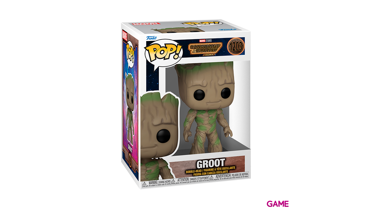 Figura POP Marvel Guardianes de la Galaxia 3:  Groot-1