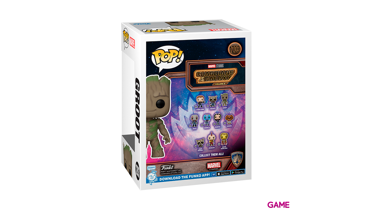 Figura POP Marvel Guardianes de la Galaxia 3:  Groot-2