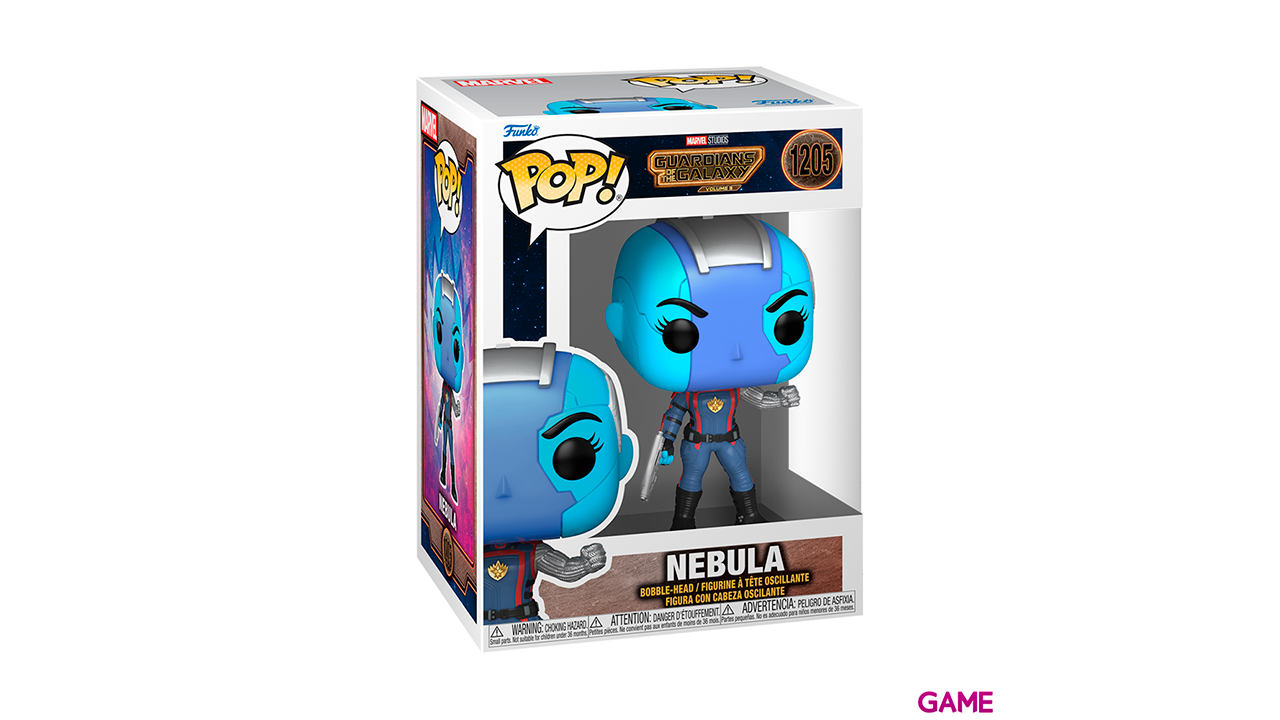 Figura POP Marvel Guardianes de la Galaxia 3:  Nebula-1