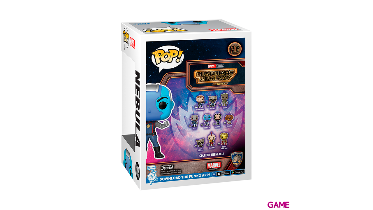 Figura POP Marvel Guardianes de la Galaxia 3:  Nebula-2
