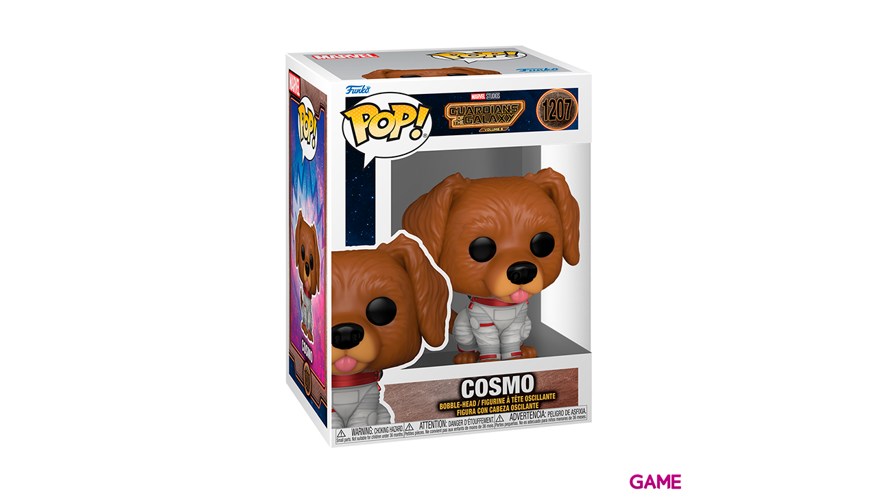 Figura POP Marvel Guardianes de la Galaxia 3:  Cosmo-1