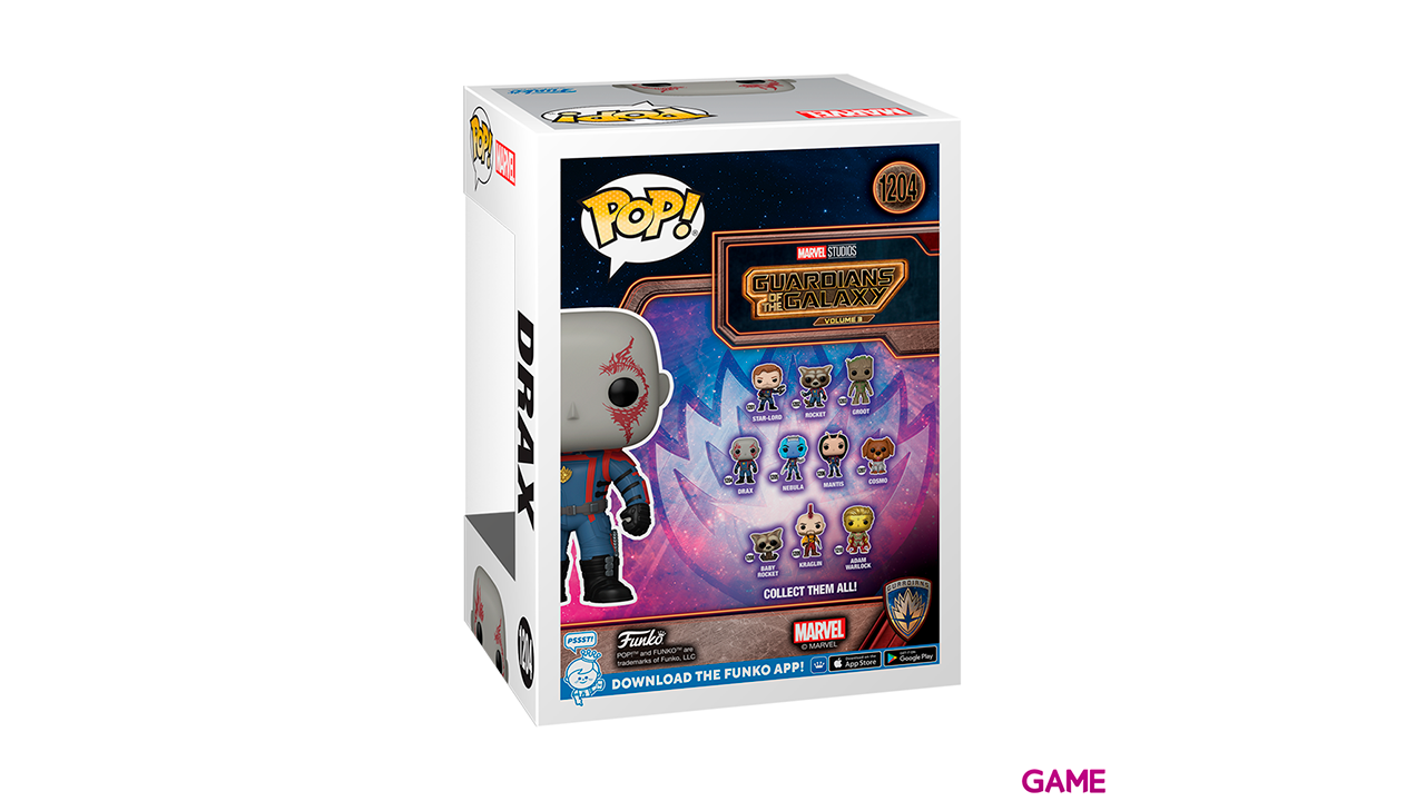 Figura POP Marvel Guardianes de la Galaxia 3:  Drax-2