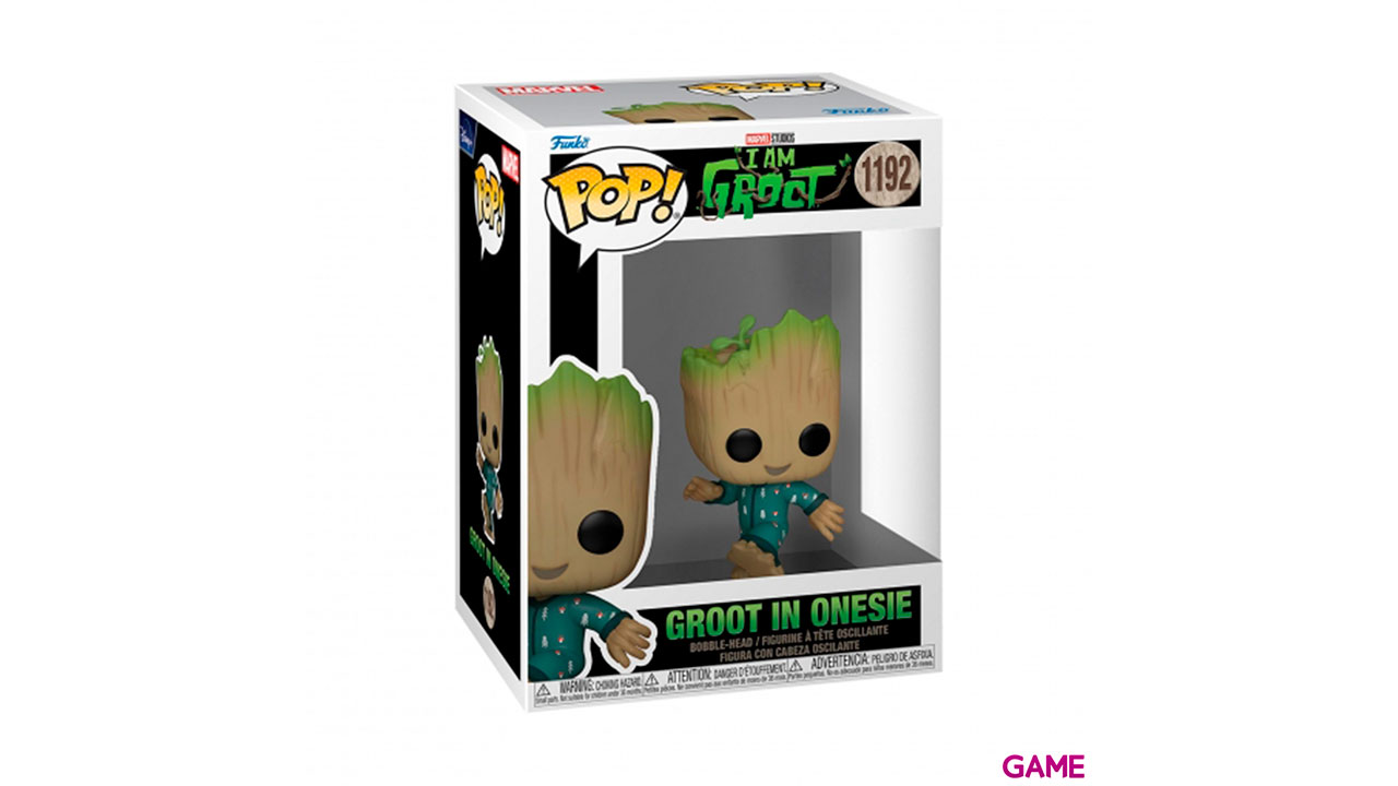 Figura POP Marvel Groot PJs (Dancing)-0