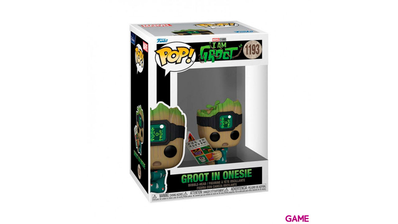 Figura POP Marvel Groot PJs Book-0