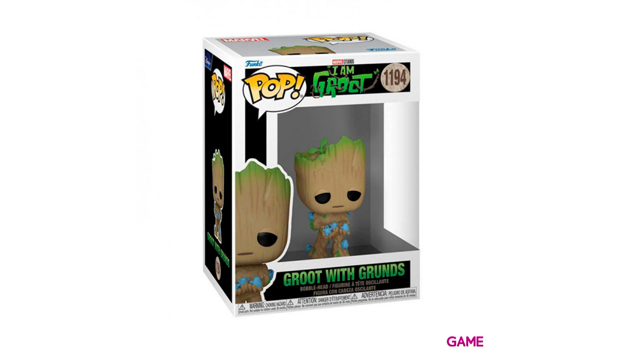 Figura POP Marvel Groot Grunds-0
