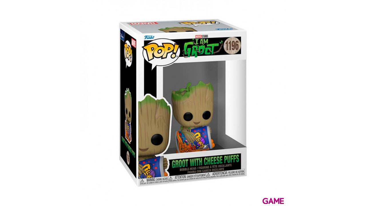 Figura POP Marvel Groot Cheese Puffs-0