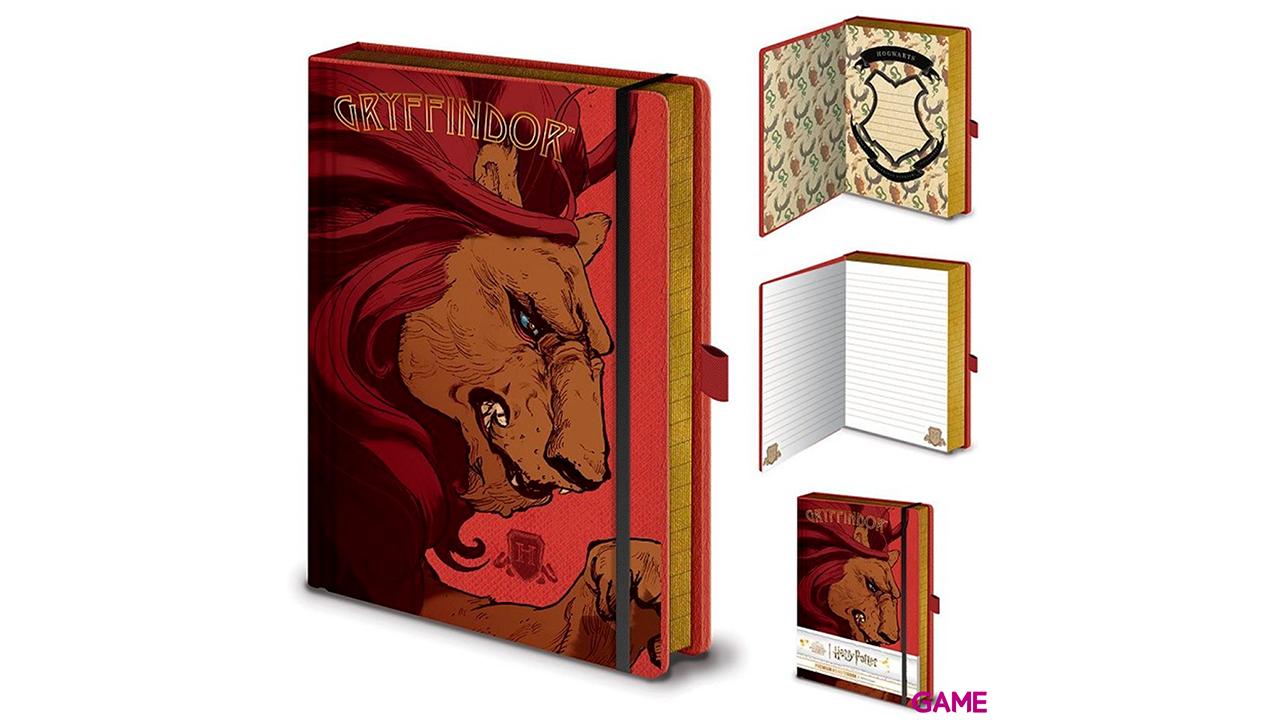 Cuaderno A5 Harry Potter Casa Gryffindor-0