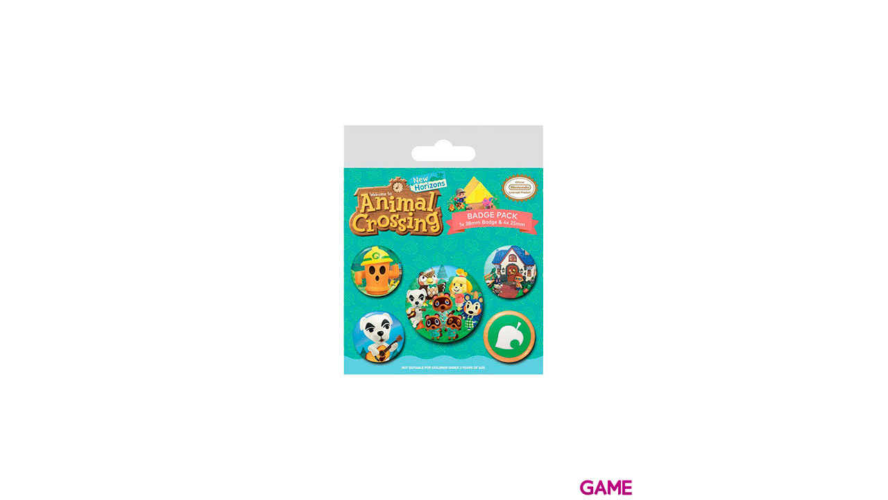 Pack de Chapas Animal Crossing: Islander-0