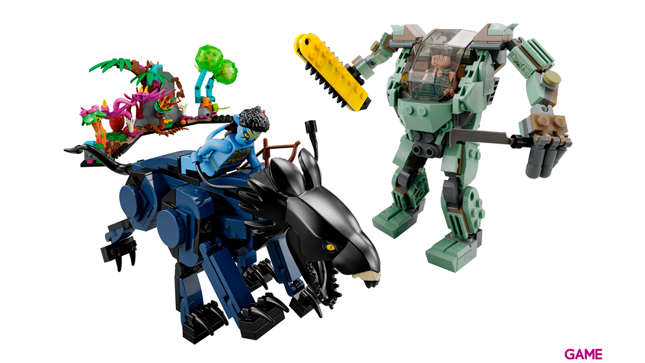 LEGO Avatar Neytiri y Thanator vs. Quaritch con Armadura AMP 75571-0