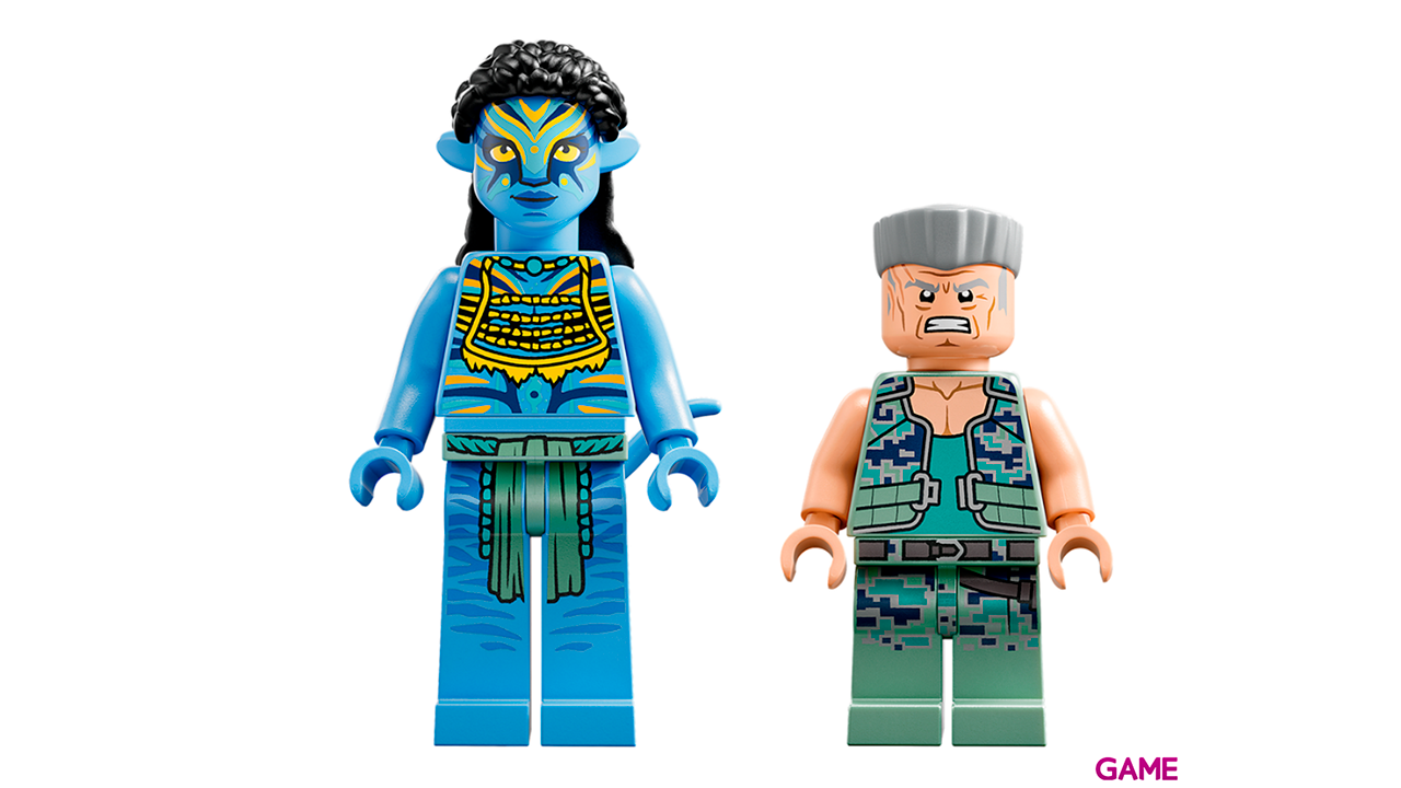 LEGO Avatar Neytiri y Thanator vs. Quaritch con Armadura AMP 75571-2