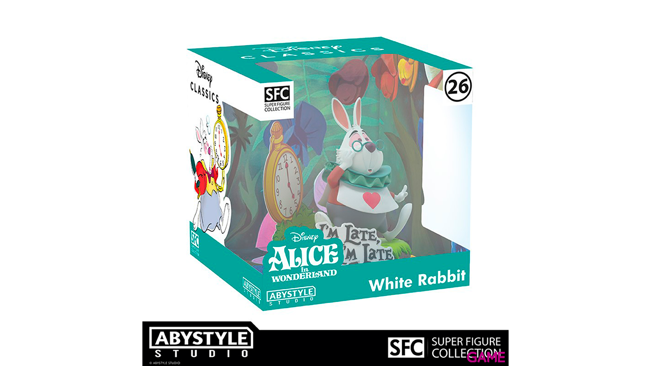 Figura Disney: Conejo Blanco-1