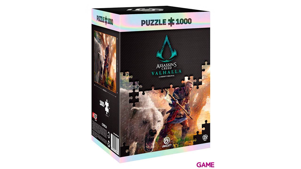 Puzzle Assassins Creed Valhalla: Eivor & Polar Bear 1000 pzs-0