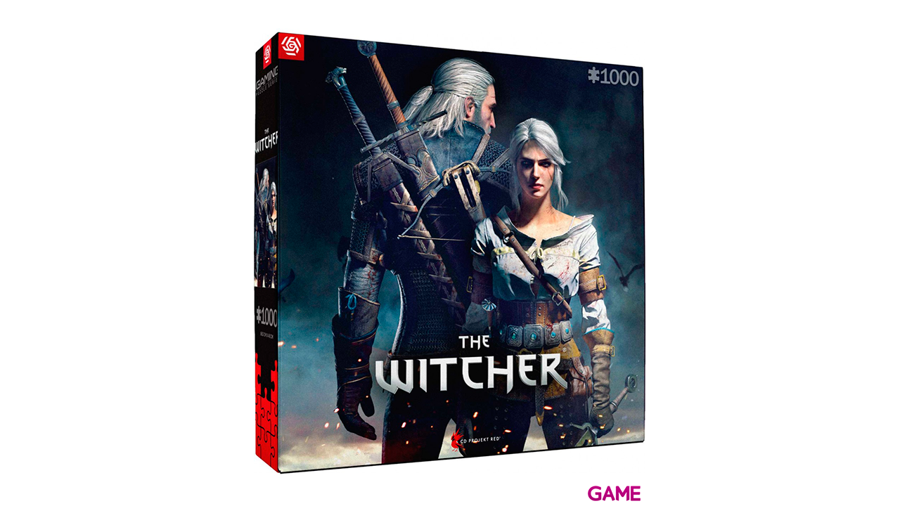 Puzzle The Witcher (Wiedzmin): Geralt & Ciri 1000 pzs-0