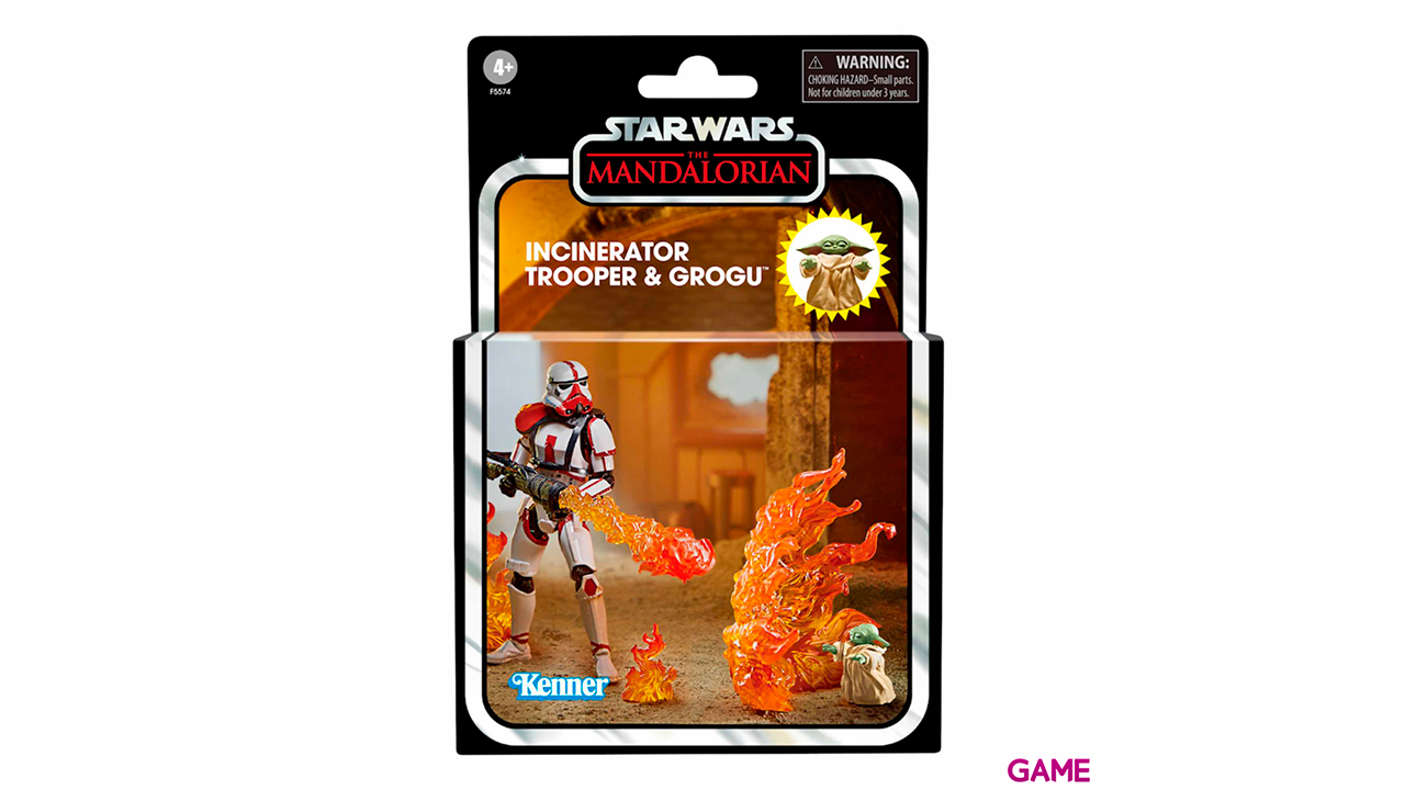 Figura Star Wars: Incinerator Trooper and Grogu 15cm-3