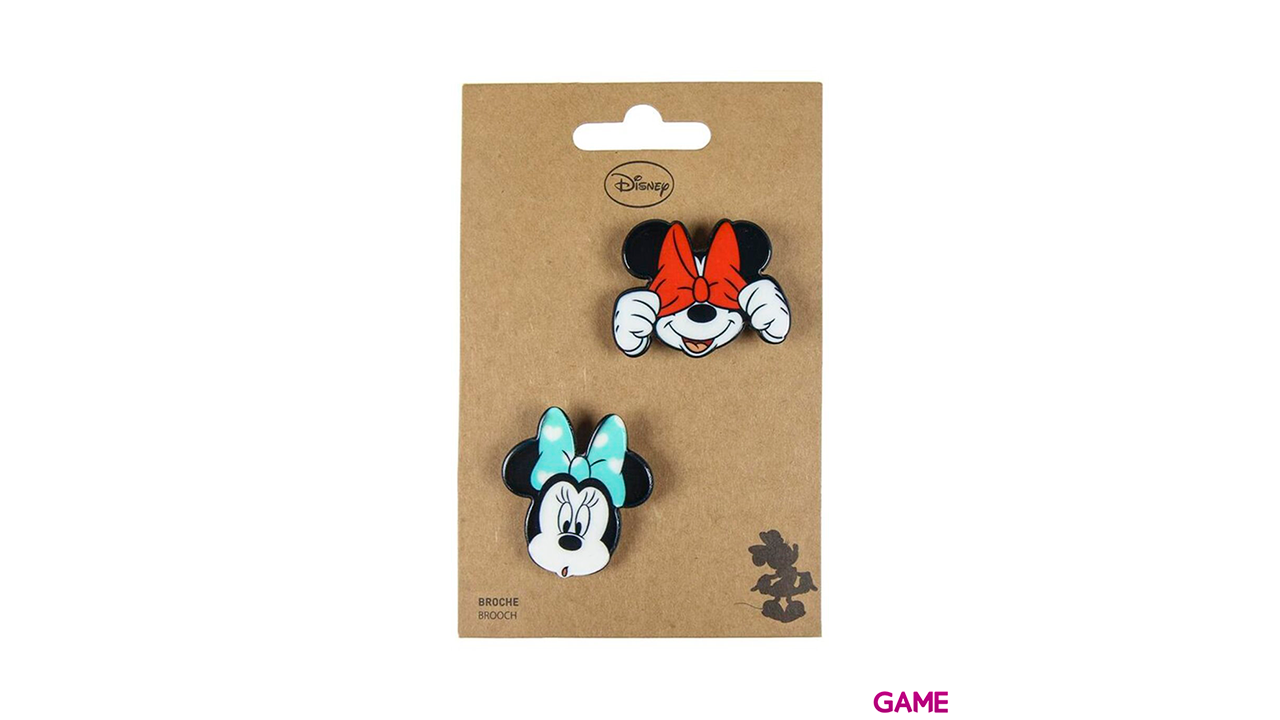 Broches Disney (Blister 2 u.): Minnie-2