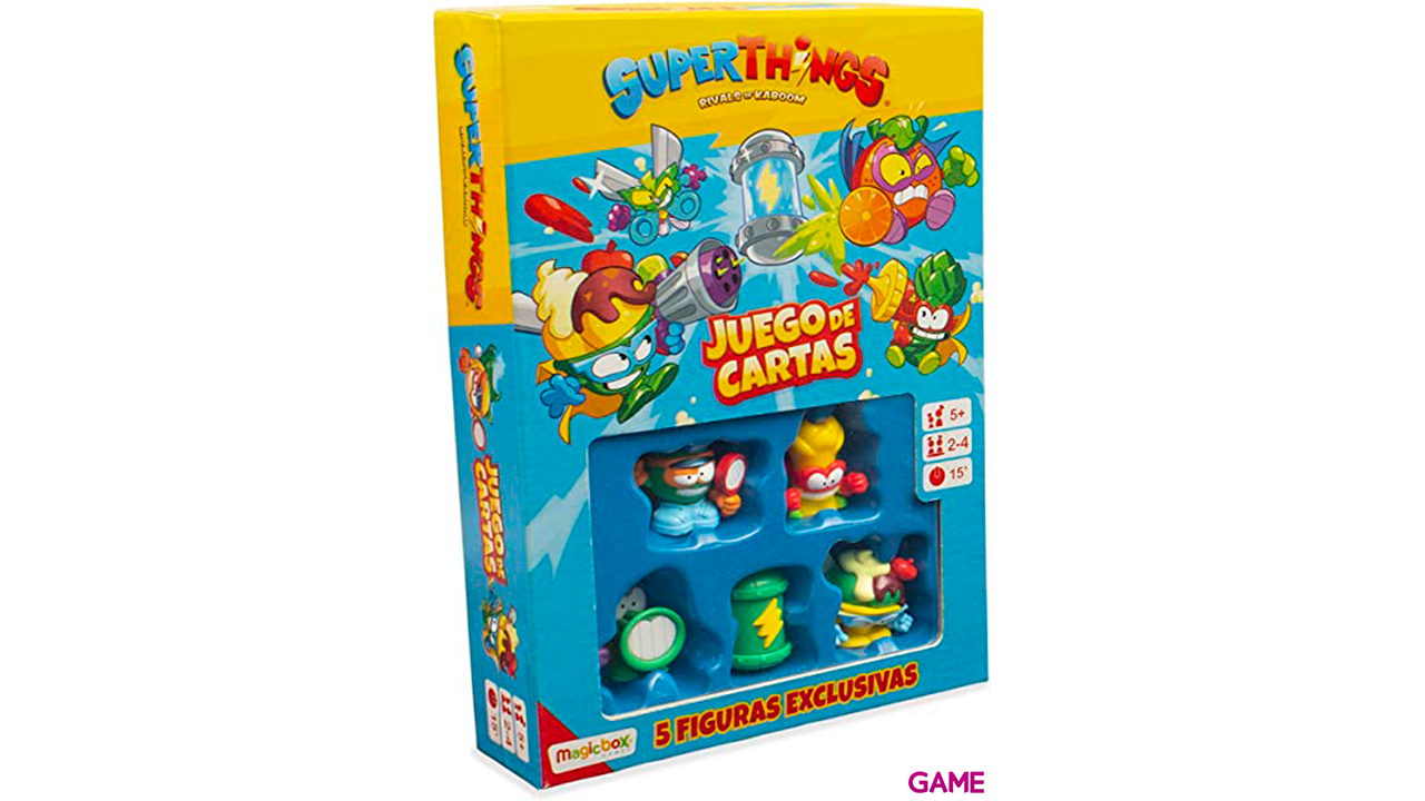 Juego de Cartas SuperThings-0