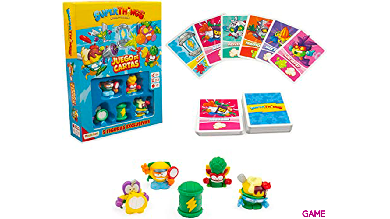 Juego de Cartas SuperThings-1