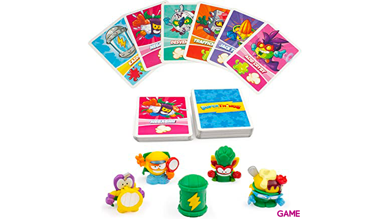 Juego de Cartas SuperThings-2