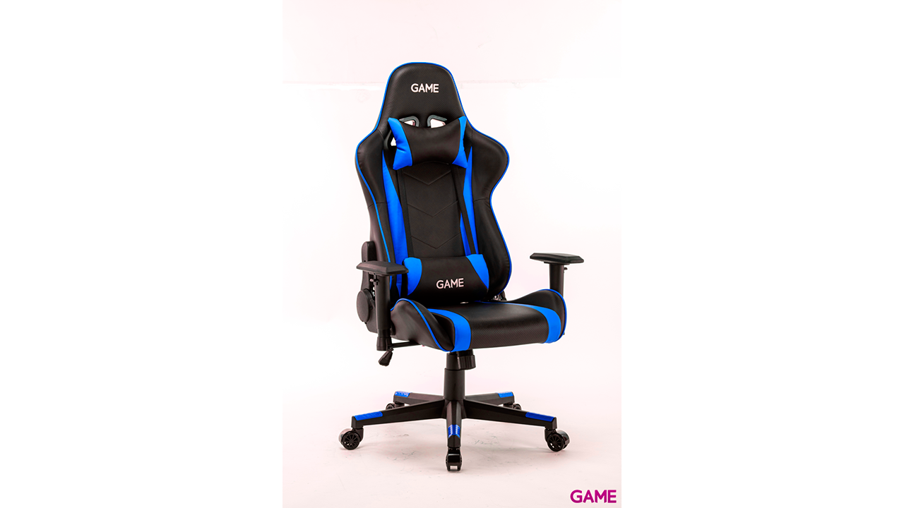 GAME Racing PRO GT320 Azul-Negro – Silla Gaming-1