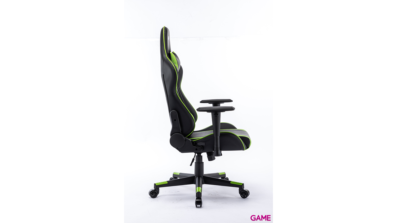 GAME Racing PRO GT320 Verde-Negro – Silla Gaming-3