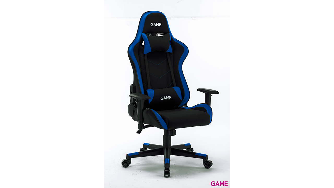 GAME Racing PRO Fabric GT325 Azul-Negro – Silla Gaming Tela-1
