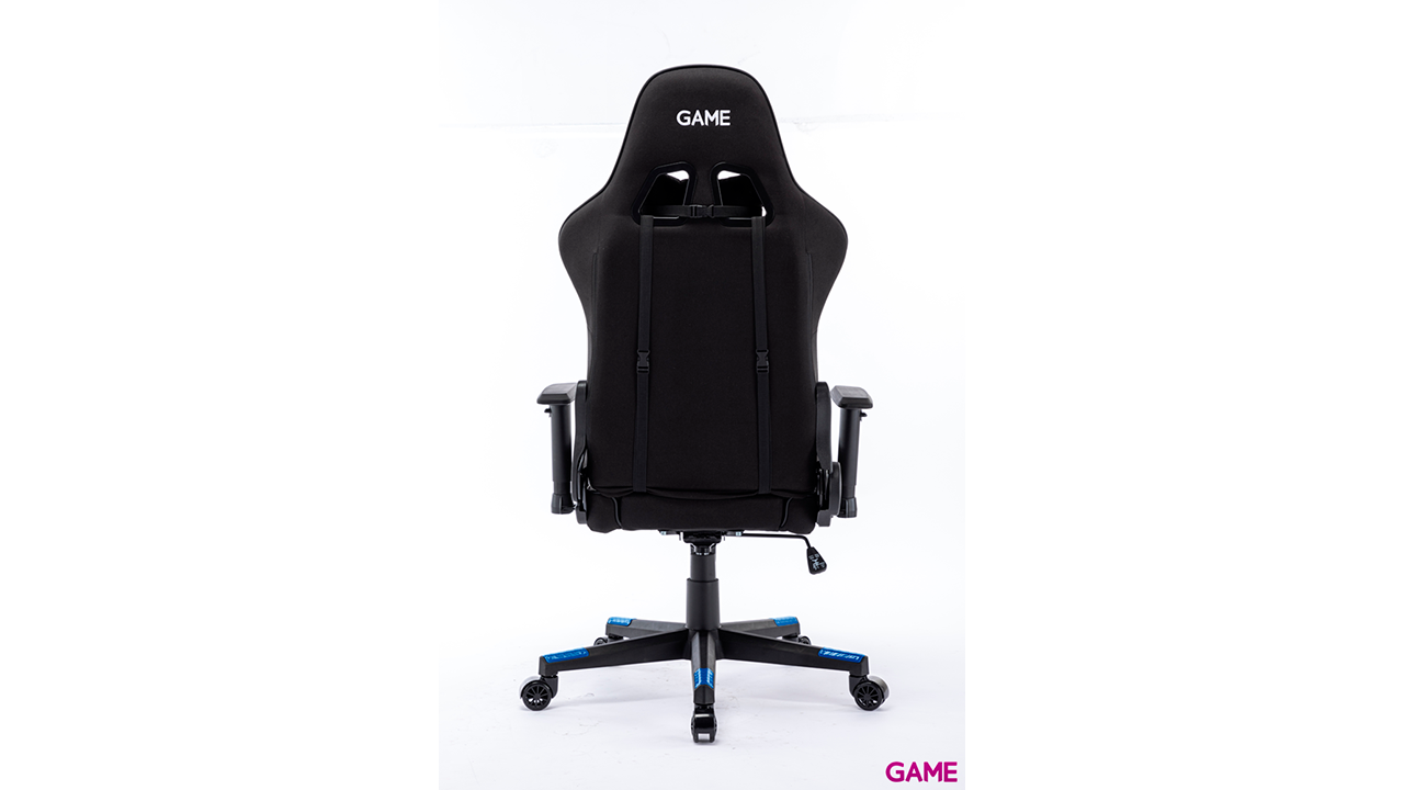GAME Racing PRO Fabric GT325 Azul-Negro – Silla Gaming Tela-4