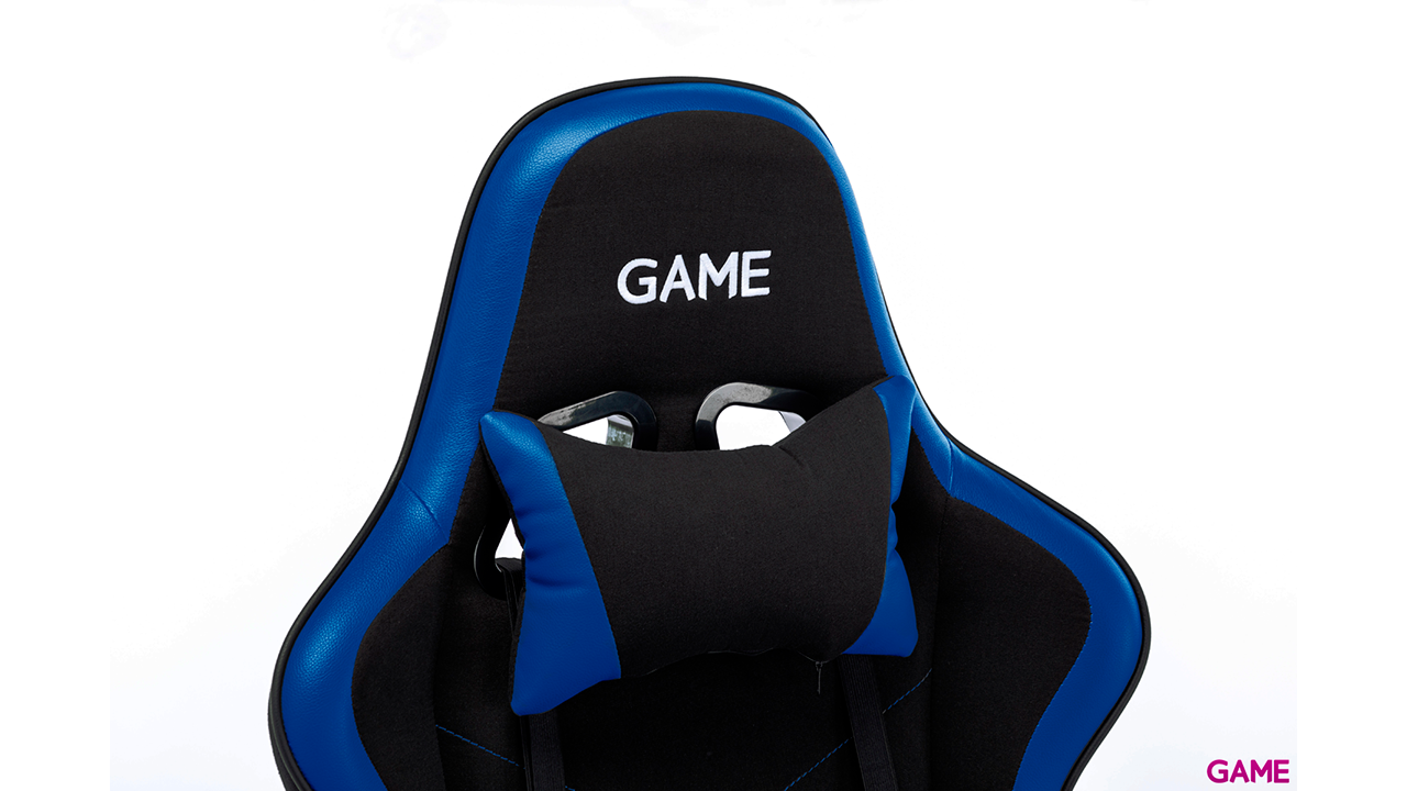 GAME Racing PRO Fabric GT325 Azul-Negro – Silla Gaming Tela-6