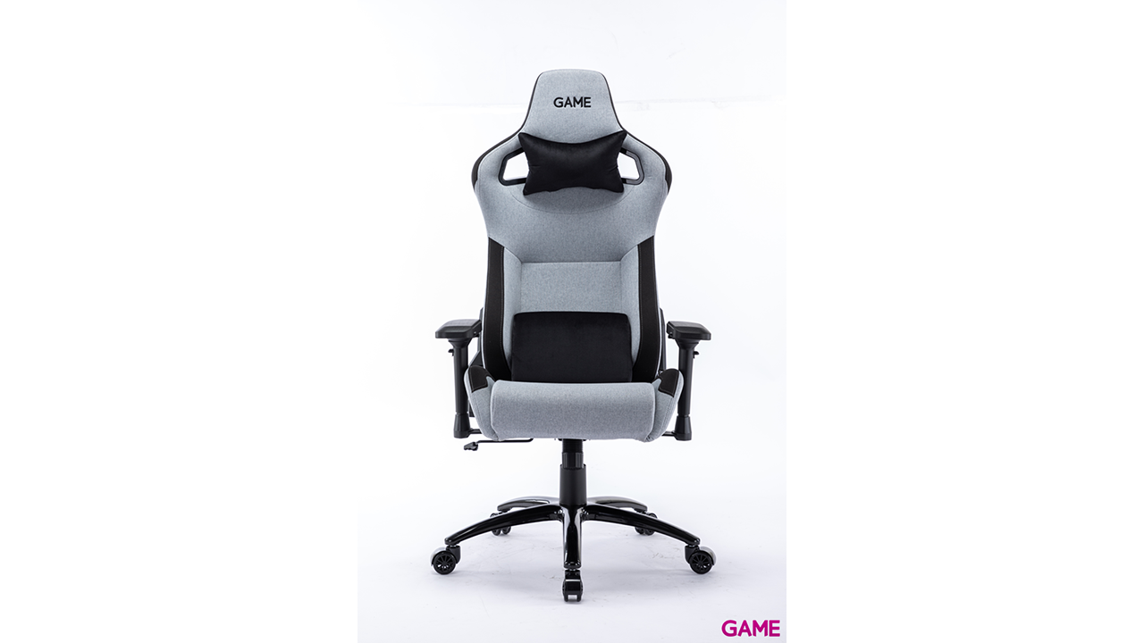 GAME Racing Epic Fabric GT600 Gris Claro – Silla Gaming Tela-0