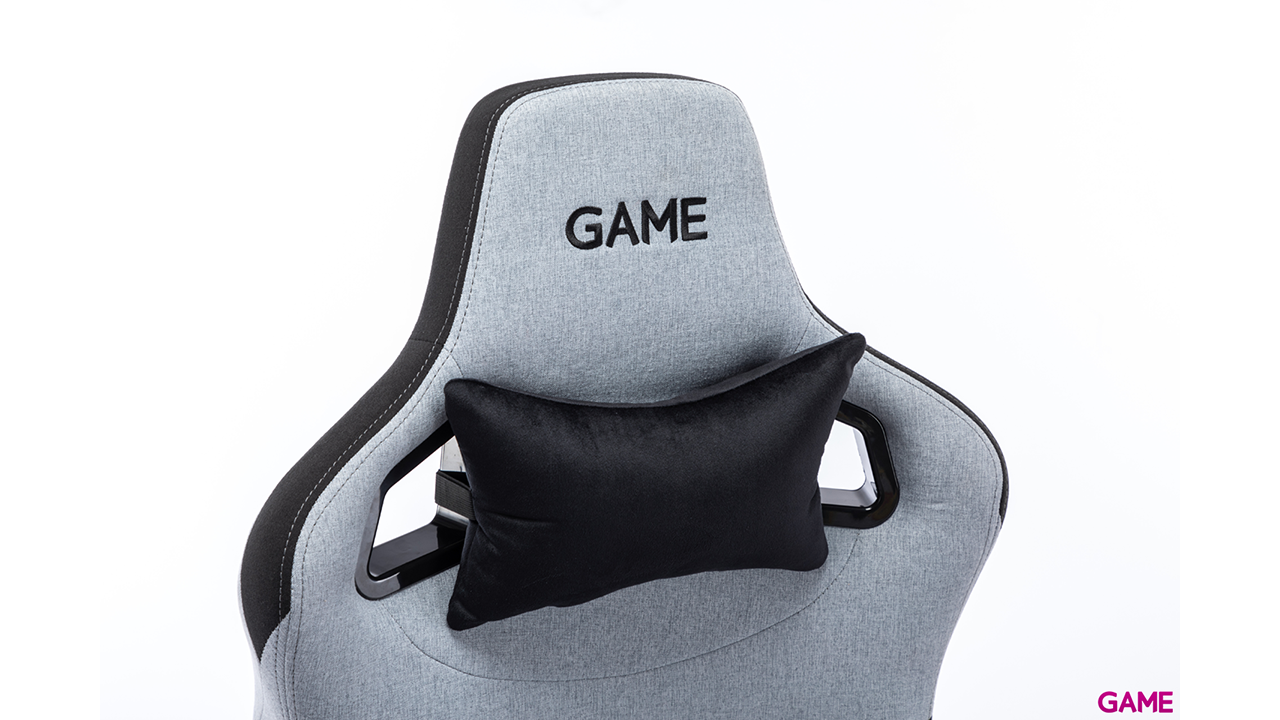 GAME Racing Epic Fabric GT600 Gris Claro – Silla Gaming Tela-2