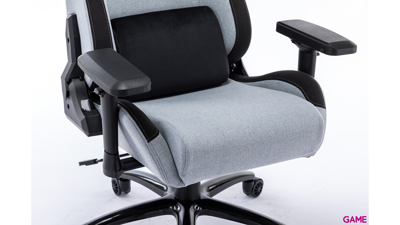 GAME Racing Epic Fabric GT600 Gris Claro – Silla Gaming Tela-5