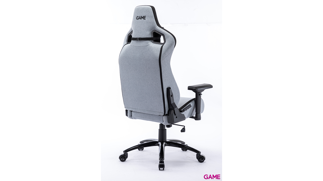 GAME Racing Epic Fabric GT600 Gris Claro – Silla Gaming Tela-6