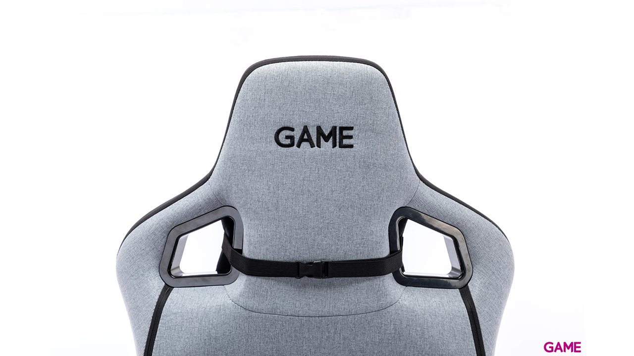 GAME Racing Epic Fabric GT600 Gris Claro – Silla Gaming Tela-7